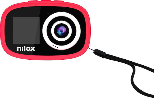 Nilox Compact Φωτογραφική Μηχανή 12MP με Οθόνη 2" Κόκκινη - Image 3