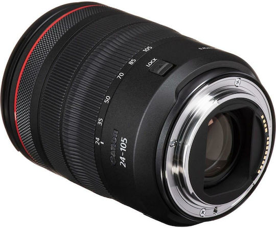Canon Full Frame Φωτογραφικός Φακός RF 24-105mm f/4L IS USM Standard Zoom για Canon RF Mount Μαύρος - Image 5