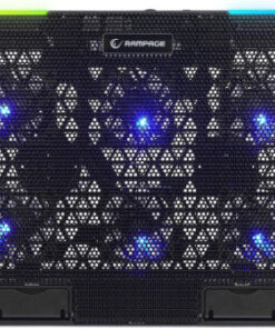 Alternative view of Rampage Sixpower R9 Cooling Pad για Laptop με 6 Ανεμιστήρες και Φωτισμό