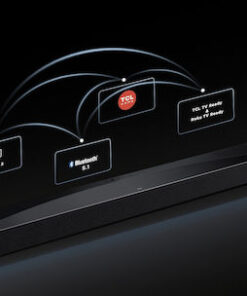 Alternative view of TCL Soundbar 7.1.4 Bluetooth, HDMI και Wi-Fi με Ασύρματο Subwoofer και Τηλεχειριστήριο Μαύρο Q85H