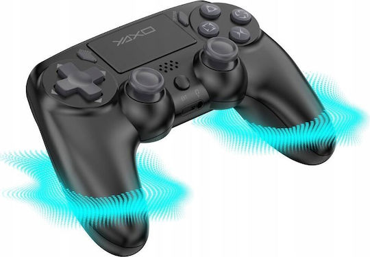 Yaxo Viper Strike Ασύρματο Gamepad για PC / PS4 Μαύρο - Image 4