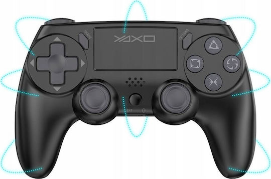 Yaxo Viper Strike Ασύρματο Gamepad για PC / PS4 Μαύρο - Image 5