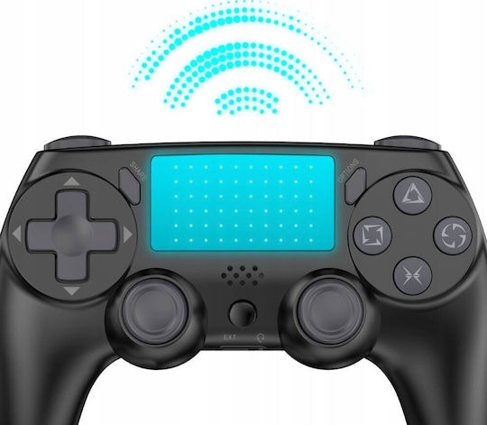 Yaxo Viper Strike Ασύρματο Gamepad για PC / PS4 Μαύρο - Image 6