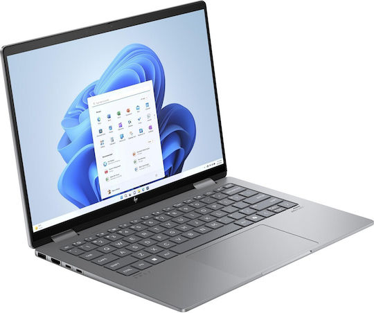 HP ENVY x360 14-fa0016nw 14" IPS 120Hz (Ryzen 7-8840HS/16GB/512GB SSD/W11 Home) Meteor Silver (US Keyboard) - Image 2