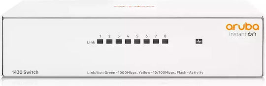 Aruba Instant On 1430 8G Unmanaged L2 Switch με 8 Θύρες Gigabit (1Gbps) Ethernet - Image 5