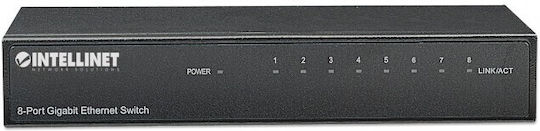 Intellinet 8-Port Gigabit Ethernet Switch Unmanaged L2 Switch με 8 Θύρες Gigabit (1Gbps) Ethernet - Image 4