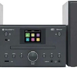 GoGEN Ηχοσύστημα 2.0 MSC472BTDAB 30W με CD Player και Bluetooth Μαύρο