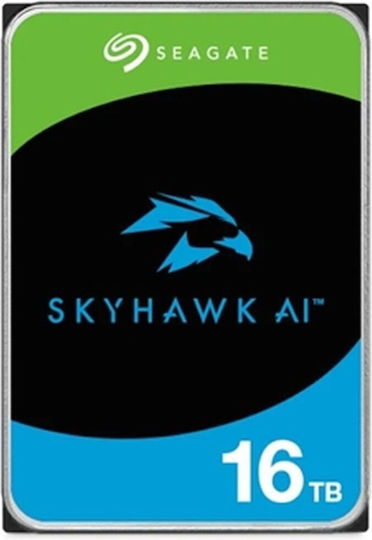 Seagate SkyHawk AI 16TB HDD Σκληρός Δίσκος 3.5" SATA III 7200rpm για Server ST16000VE004 - Image 3