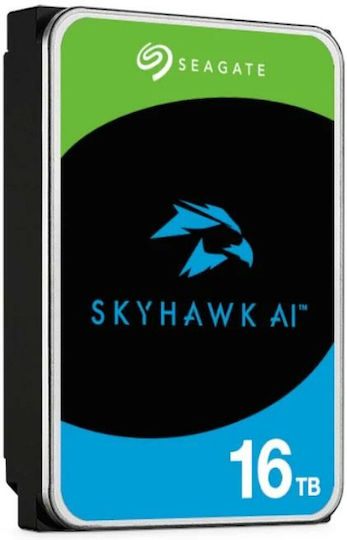 Seagate SkyHawk AI 16TB HDD Σκληρός Δίσκος 3.5" SATA III 7200rpm για Server ST16000VE004 - Image 4