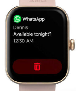 Alternative view of HAMA 5000 47mm Smartwatch με Παλμογράφο (Ροζ Χρυσό)