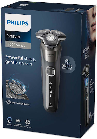 Philips Series 5000 S5887/30 Περιστρεφόμενη Ξυριστική Μηχανή Προσώπου Επαναφορτιζόμενη - Image 4