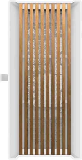 Veteni Woody VT-WOODY-01WH Gaming Midi Tower Κουτί Υπολογιστή με Πλαϊνό Παράθυρο και RGB Φωτισμό Λευκό - Image 7