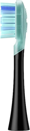 OClean Ultra Gum Care Ανταλλακτικές Κεφαλές για Ηλεκτρική Οδοντόβουρτσα Black 2τμχ - Image 4