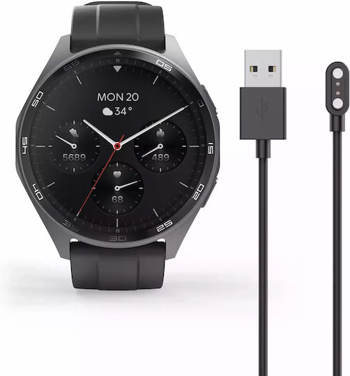 HAMA 7010 46mm Αδιάβροχο Smartwatch με Παλμογράφο (Μαύρο) - Image 10