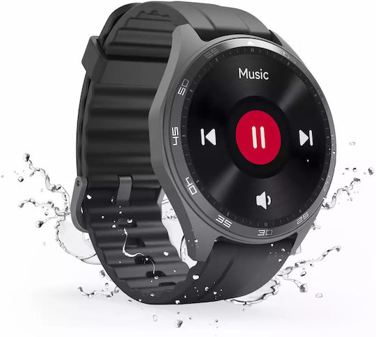 HAMA 7010 46mm Αδιάβροχο Smartwatch με Παλμογράφο (Μαύρο) - Image 13