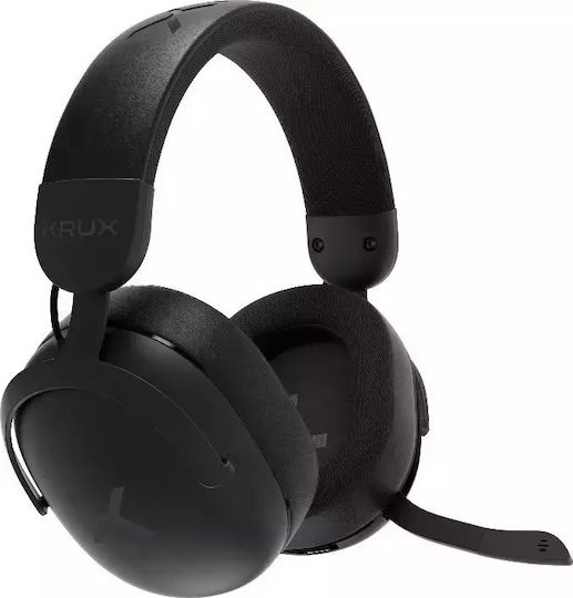 Krux Crave Pro Ασύρματο Over Ear Gaming Headset με σύνδεση Bluetooth / USB - Image 2