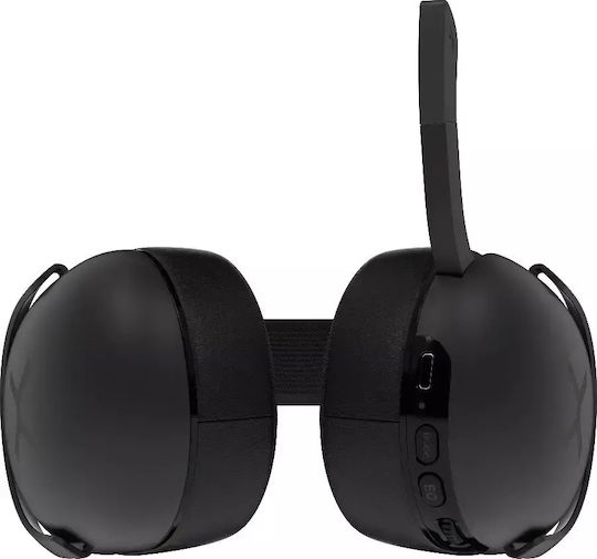Krux Crave Pro Ασύρματο Over Ear Gaming Headset με σύνδεση Bluetooth / USB - Image 4