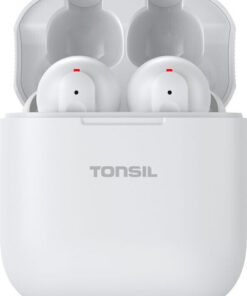 Alternative view of Tonsil T55BT Earbud Bluetooth Handsfree Ακουστικά με Αντοχή στον Ιδρώτα και Θήκη Φόρτισης Λευκά