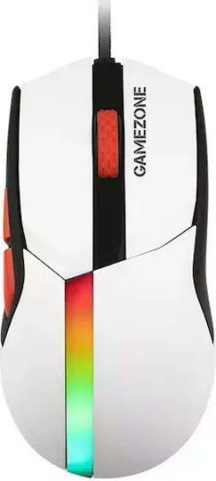 Tracer Gamezone RGB Gaming Ποντίκι 12000 DPI Λευκό
