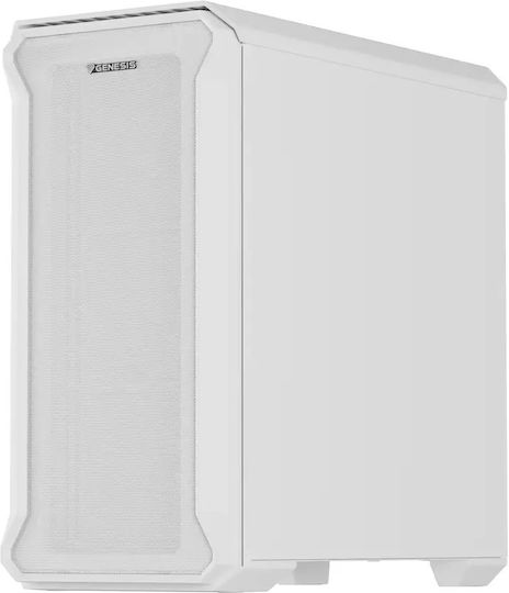 Genesis Irid 503 Gaming Micro Tower Κουτί Υπολογιστή με Πλαϊνό Παράθυρο Λευκό - Image 4