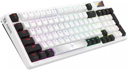Aqirys Adara Gaming Μηχανικό Πληκτρολόγιο με Haimu Pink διακόπτες και RGB φωτισμό (Αγγλικό US) - Image 4