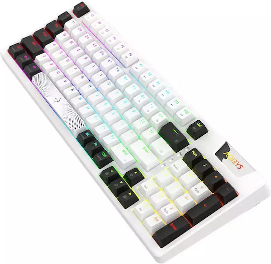Aqirys Adara Gaming Μηχανικό Πληκτρολόγιο με Haimu Pink διακόπτες και RGB φωτισμό (Αγγλικό US) - Image 6
