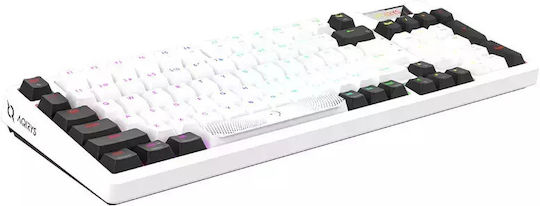 Aqirys Adara Gaming Μηχανικό Πληκτρολόγιο με Haimu Pink διακόπτες και RGB φωτισμό (Αγγλικό US) - Image 7