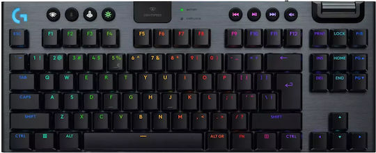 Logitech G915 X Lightspeed TKL Ασύρματο Gaming Μηχανικό Πληκτρολόγιο Tenkeyless με GL Tactile διακόπτες και RGB φωτισμό (Αγγλικό US)