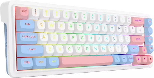 Redragon Ασύρματο Gaming Μηχανικό Πληκτρολόγιο 65% με RGB φωτισμό (Αγγλικό US) - Image 6