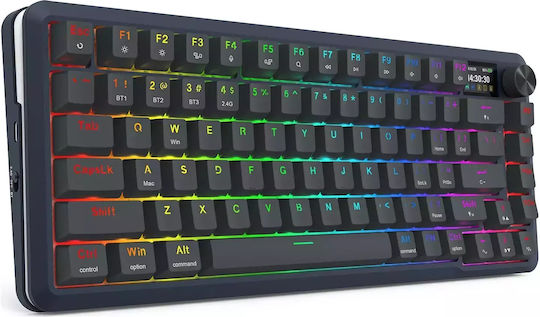 Redragon Flekact K708RGB-PRO Ασύρματο Οπτικό Gaming Πληκτρολόγιο 75% με RGB φωτισμό (Αγγλικό US) - Image 4