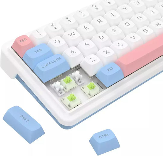 Redragon Ασύρματο Gaming Μηχανικό Πληκτρολόγιο 65% με RGB φωτισμό (Αγγλικό US) - Image 4