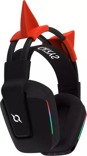 Aqirys Alya 2.0 Ασύρματο Over Ear Gaming Headset με σύνδεση 2.5mm / Bluetooth / USB - Image 5