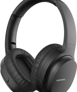 Tonsil Ασύρματα / Ενσύρματα Over Ear Ακουστικά Μαύρα