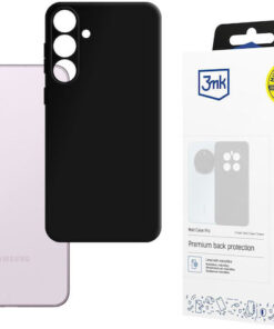 3MK Matt Back Cover Σιλικόνης 1.8mm Μαύρο (Galaxy S24)