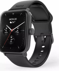 HAMA 6010 49mm Smartwatch με Παλμογράφο (Μαύρο)