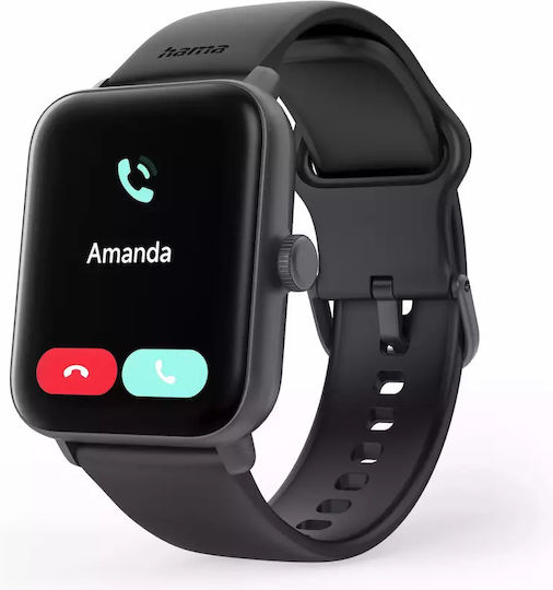 HAMA 6010 49mm Smartwatch με Παλμογράφο (Μαύρο) - Image 7