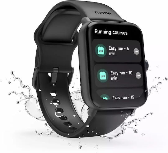 HAMA 6010 49mm Smartwatch με Παλμογράφο (Μαύρο) - Image 10
