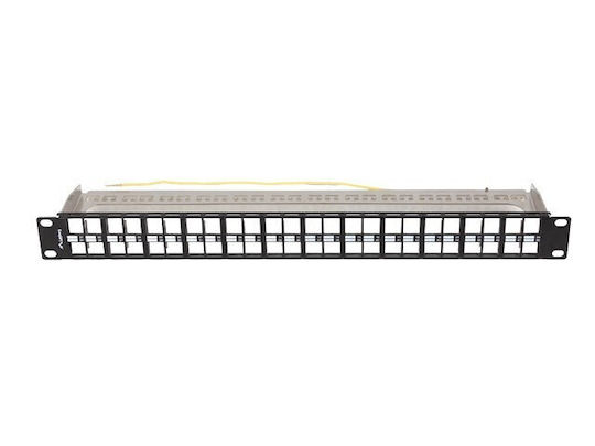 Lanberg Patch Panel 48port Keystone Black Ppks-1248-b - Image 2
