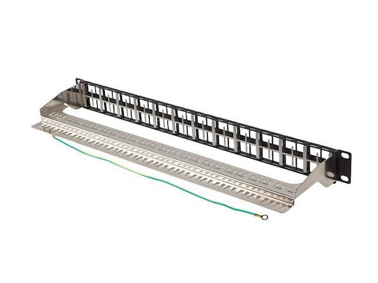 Lanberg Patch Panel 48port Keystone Black Ppks-1248-b - Image 3