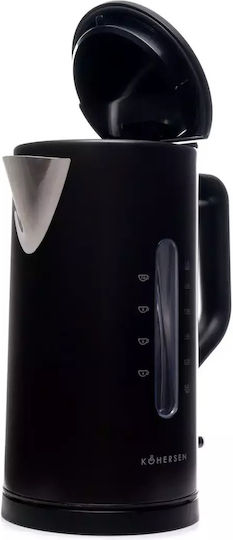 Kohersen Modern Βραστήρας 1.7lt 3000W Μαύρος - Image 6