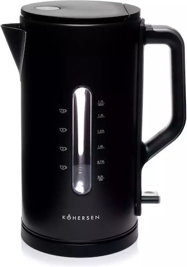 Kohersen Modern Βραστήρας 1.7lt 3000W Μαύρος - Image 14