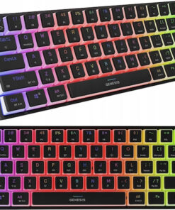 Alternative view of Genesis Thor 660 G2 Gaming Μηχανικό Πληκτρολόγιο 60% με Gateron Brown διακόπτες και RGB φωτισμό (Αγγλικό US)