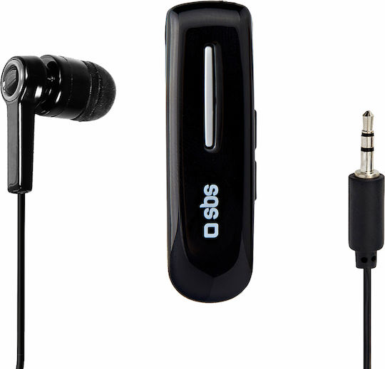 SBS BT300 In-ear Bluetooth Handsfree Ακουστικό Black - Image 4