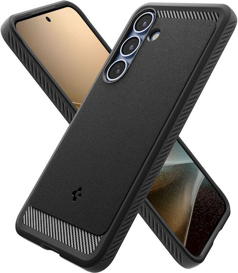 Spigen Rugged Armor Back Cover Σιλικόνης / Πλαστικό 2mm Μαύρο (Galaxy S25) ACS08998 - Image 2