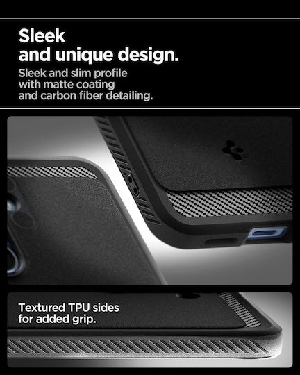 Spigen Rugged Armor Back Cover Σιλικόνης / Πλαστικό 2mm Μαύρο (Galaxy S25) ACS08998 - Image 11
