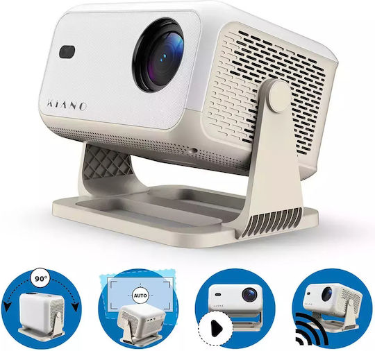 Kiano Chill Projector LCD Full HD Λάμπας LED με Wi-Fi και Ενσωματωμένα Ηχεία - Image 4