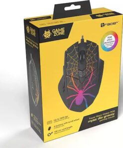 Alternative view of Tracer Black Widow RGB Gaming Ποντίκι Μαύρο