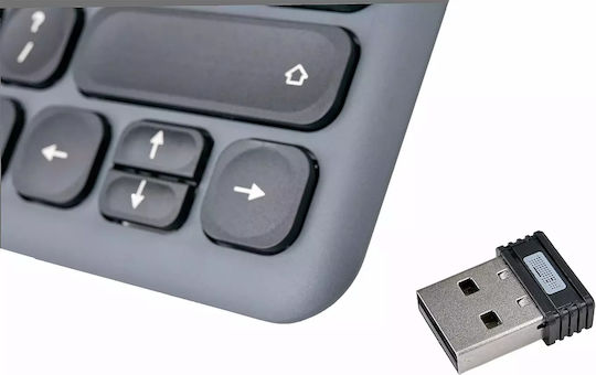 HAMA M-D WK-500 Ασύρματο Bluetooth Πληκτρολόγιο Αγγλικό US - Image 2