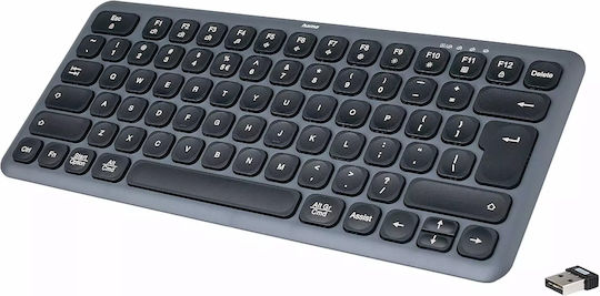 HAMA M-D WK-500 Ασύρματο Bluetooth Πληκτρολόγιο Αγγλικό US - Image 3
