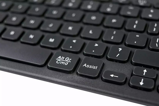 HAMA M-D WK-300 Ασύρματο Bluetooth Πληκτρολόγιο Αγγλικό US - Image 2